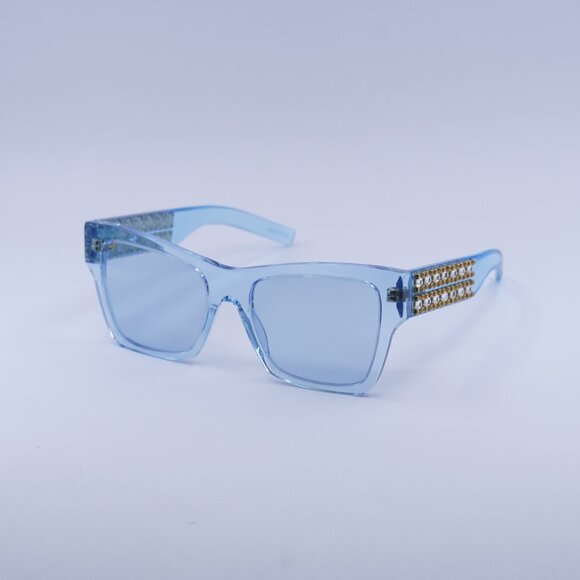 ?️ New Givenchy GV40076I 84V Sunglasses - Blue Frame, Blue Lenses